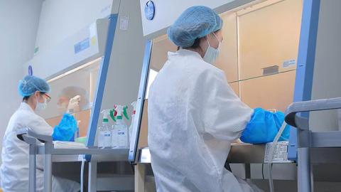Biotechnology environmental monitoring system