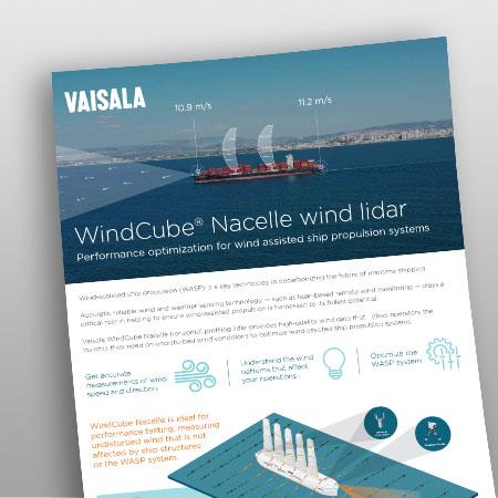 WindCube Nacelle wind lidar