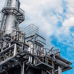 Oil and gas plant
