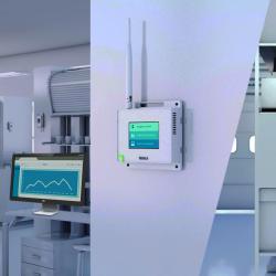 continuous monitoring system with data loggers