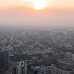 Smog in the city 
