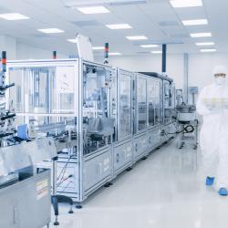 Pharmaceutical laboratory cleanroom